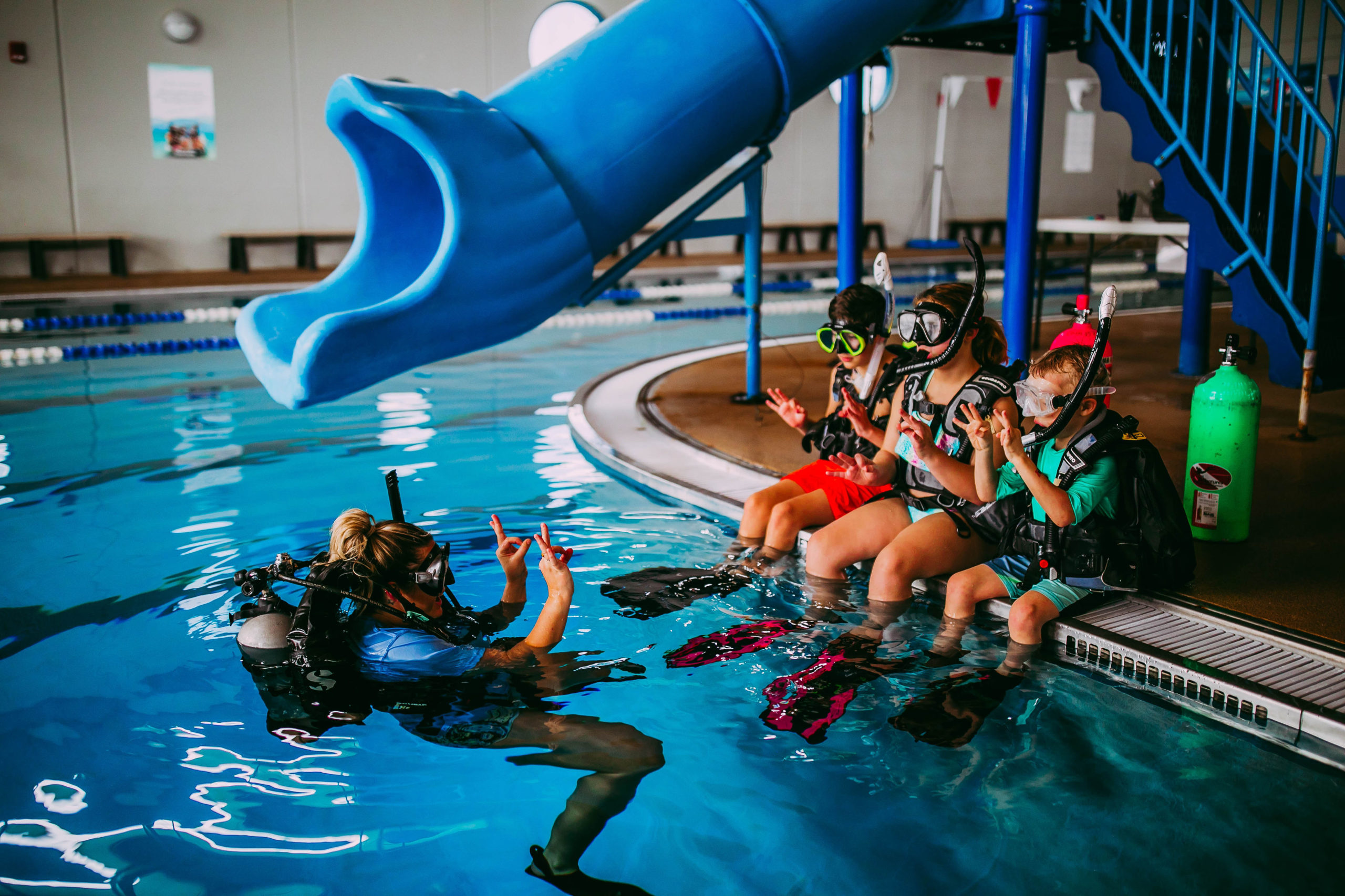 scuba-overhead Scuba class